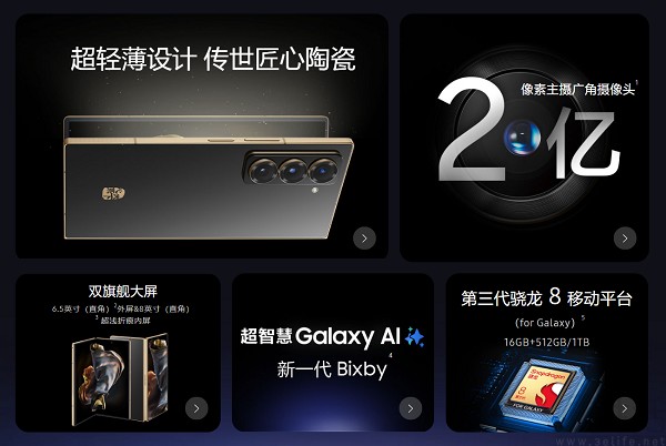 三星心系天下W25系列新机发布，9999元起售